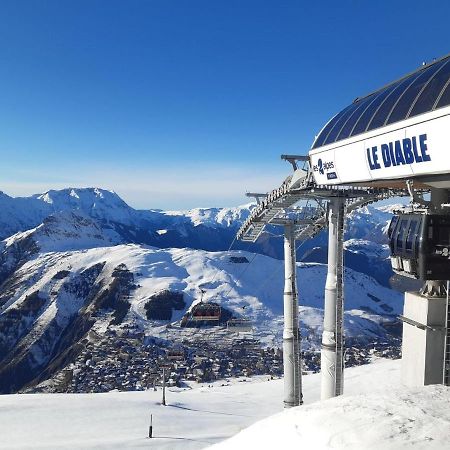 Le Paradis Du Diable 6 Pers 40M2 Pied Des Pistes Et Du Telesiege Du Diable Les Deux Alpes Dış mekan fotoğraf